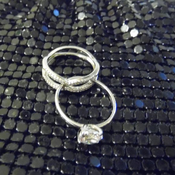 Radiance by Absolute Simulated Diamond Ring Size 9 - Picture 4 of 7